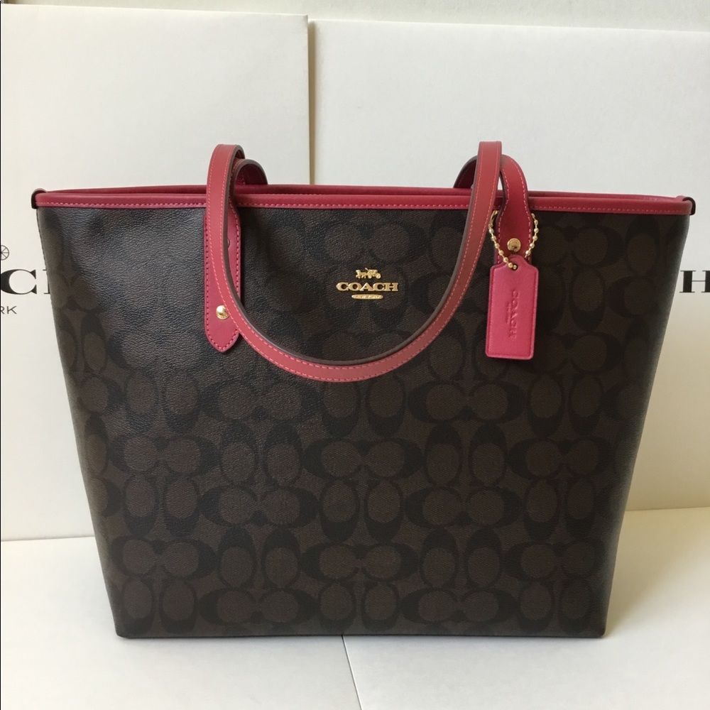 🌷Coach City ZIP Tote In Signature NWT. - Picture 8 of 8